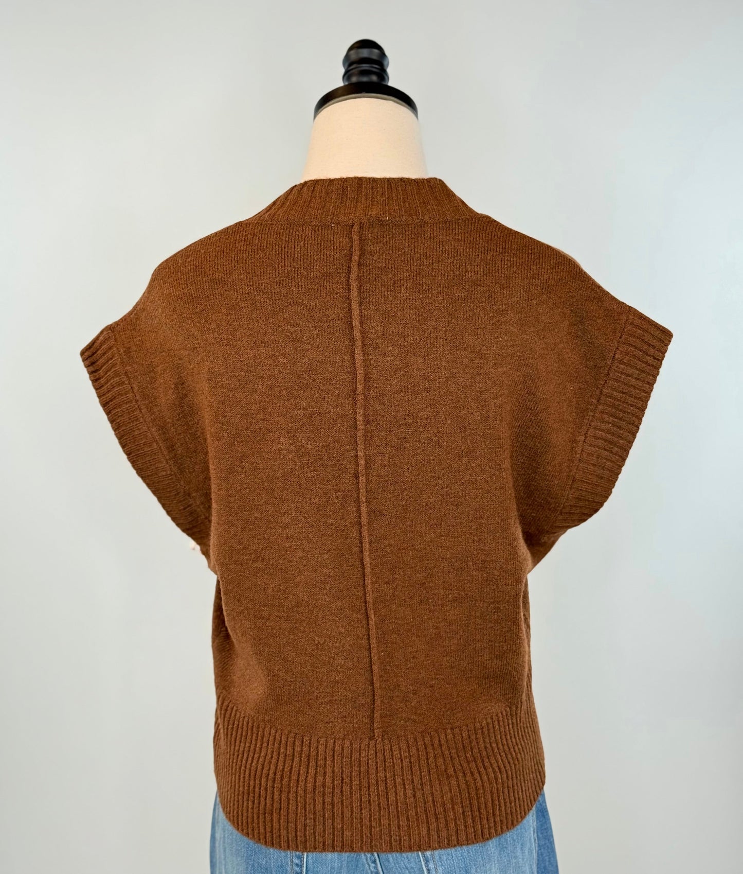 Gwyneth Vest in Espresso