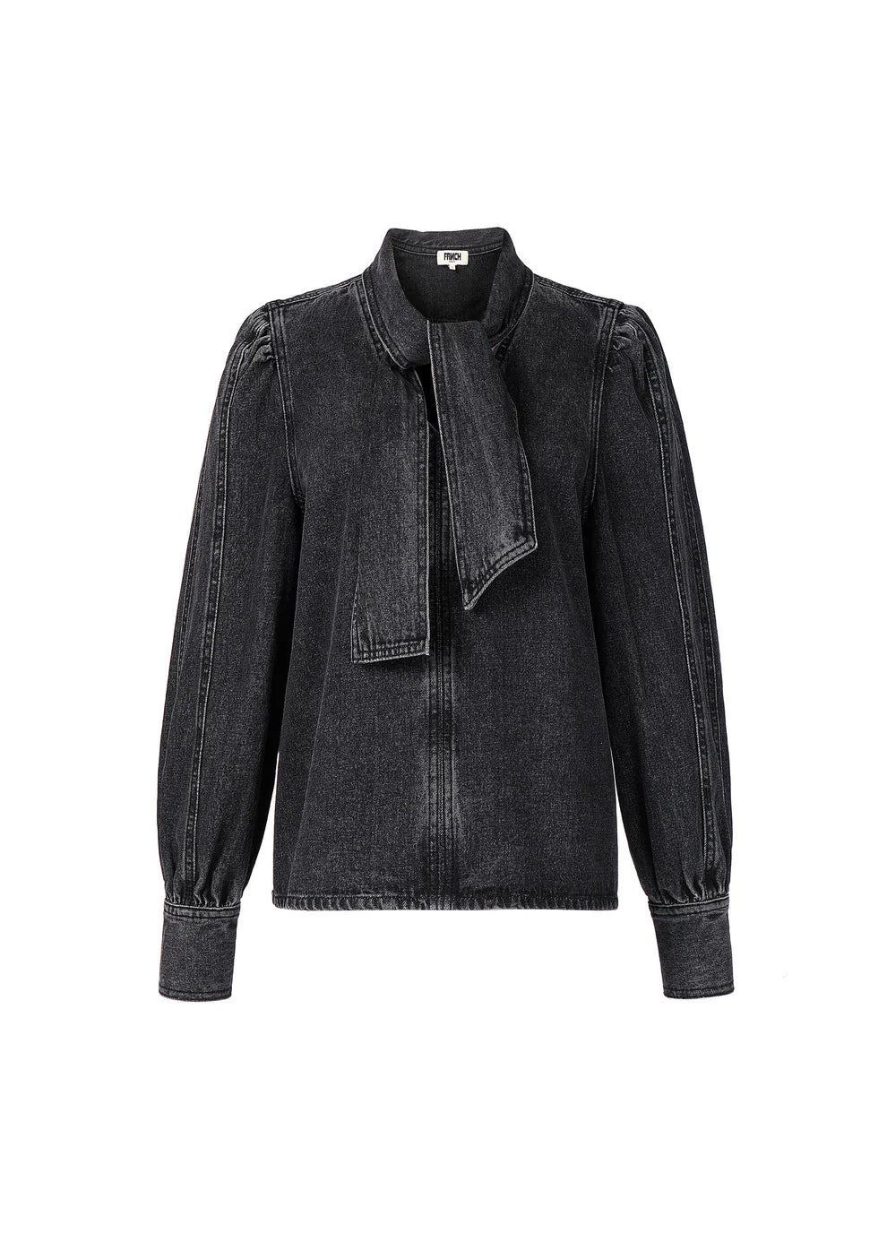 Bourgeons Top in Noir