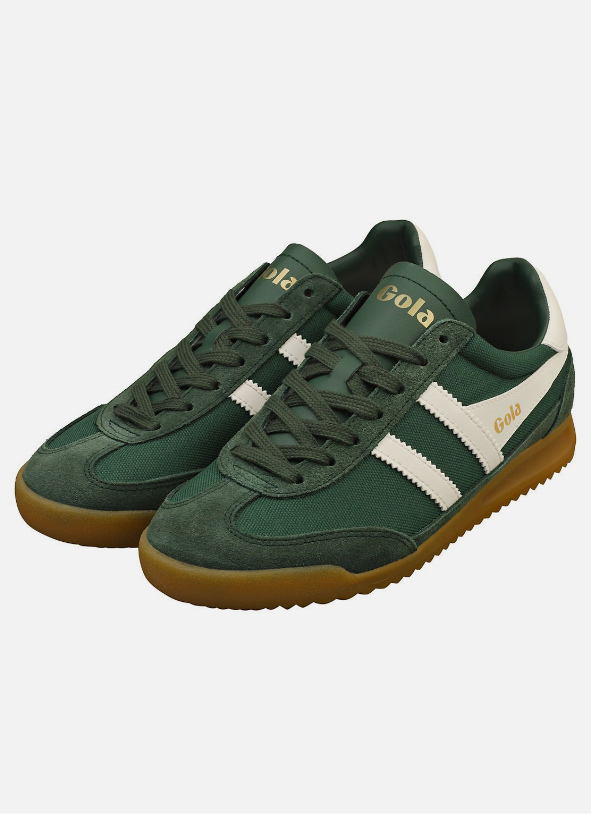 Tornado Sneaker in Evergreen/Off White