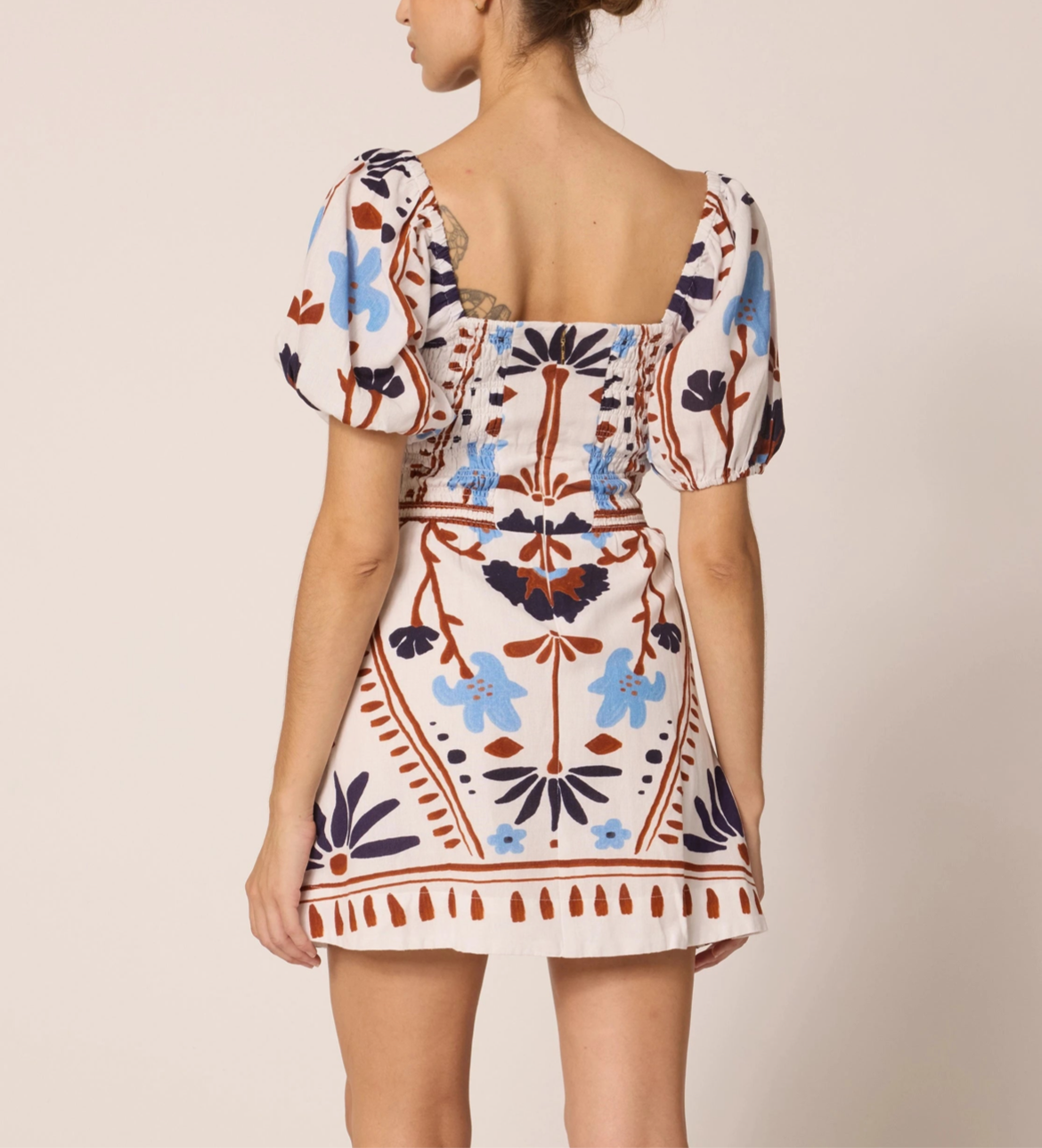 Mariana Mini Dress in Liliana Print