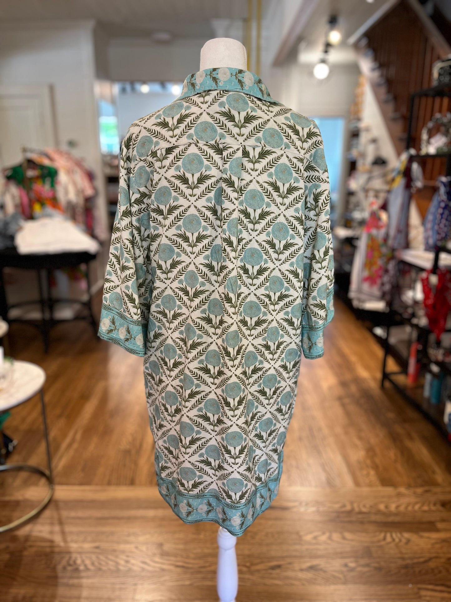 Savannah Dress in Garden Lattice