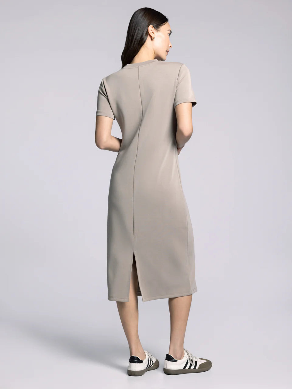Dayton Dress in Taupe