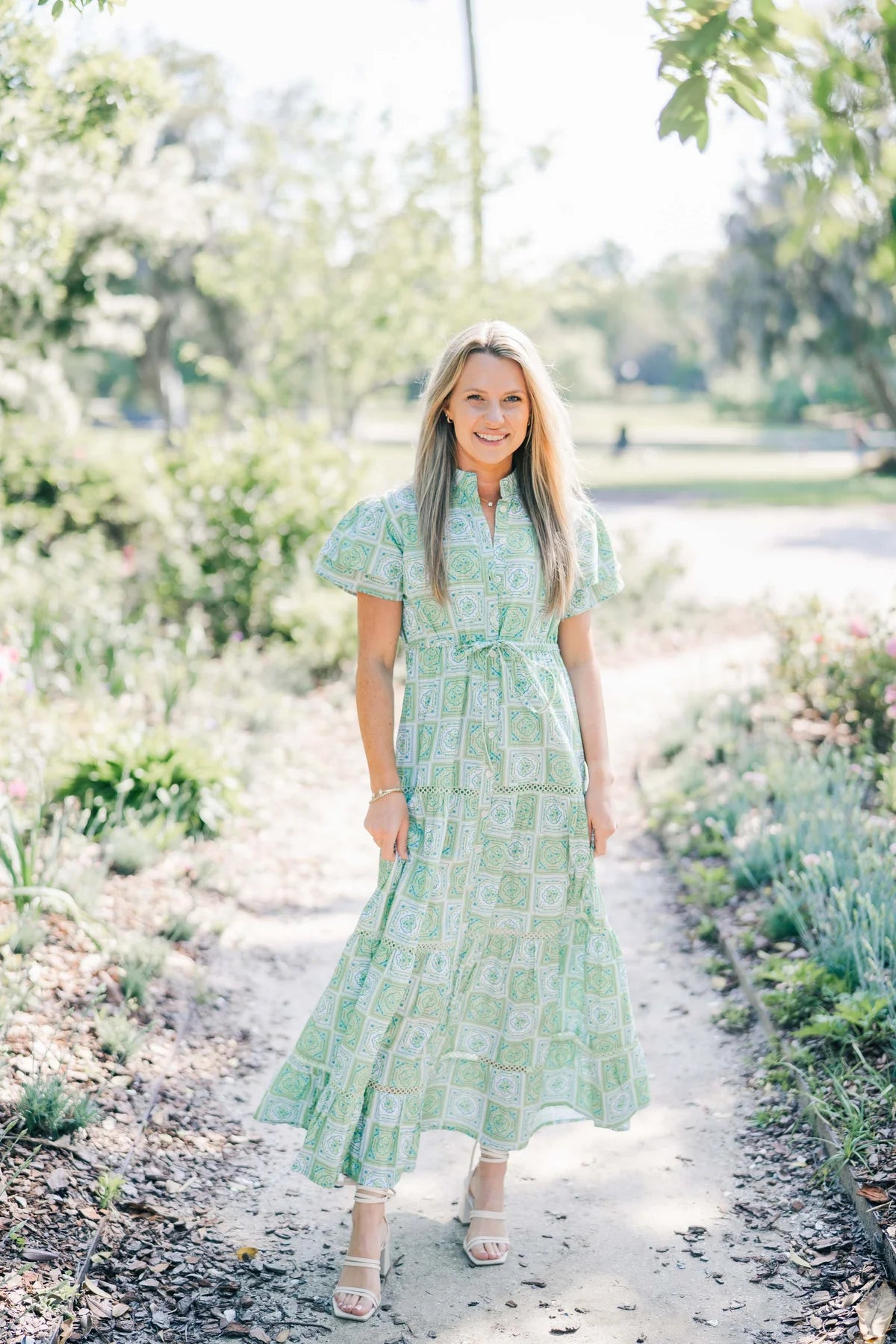 Hurley Dress in Sunny Lime