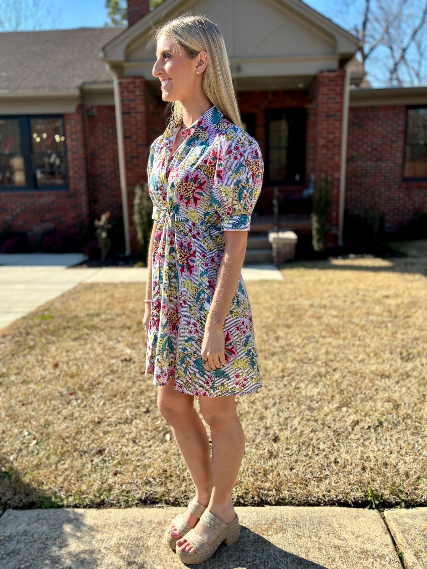 Mary Dress in Tropic