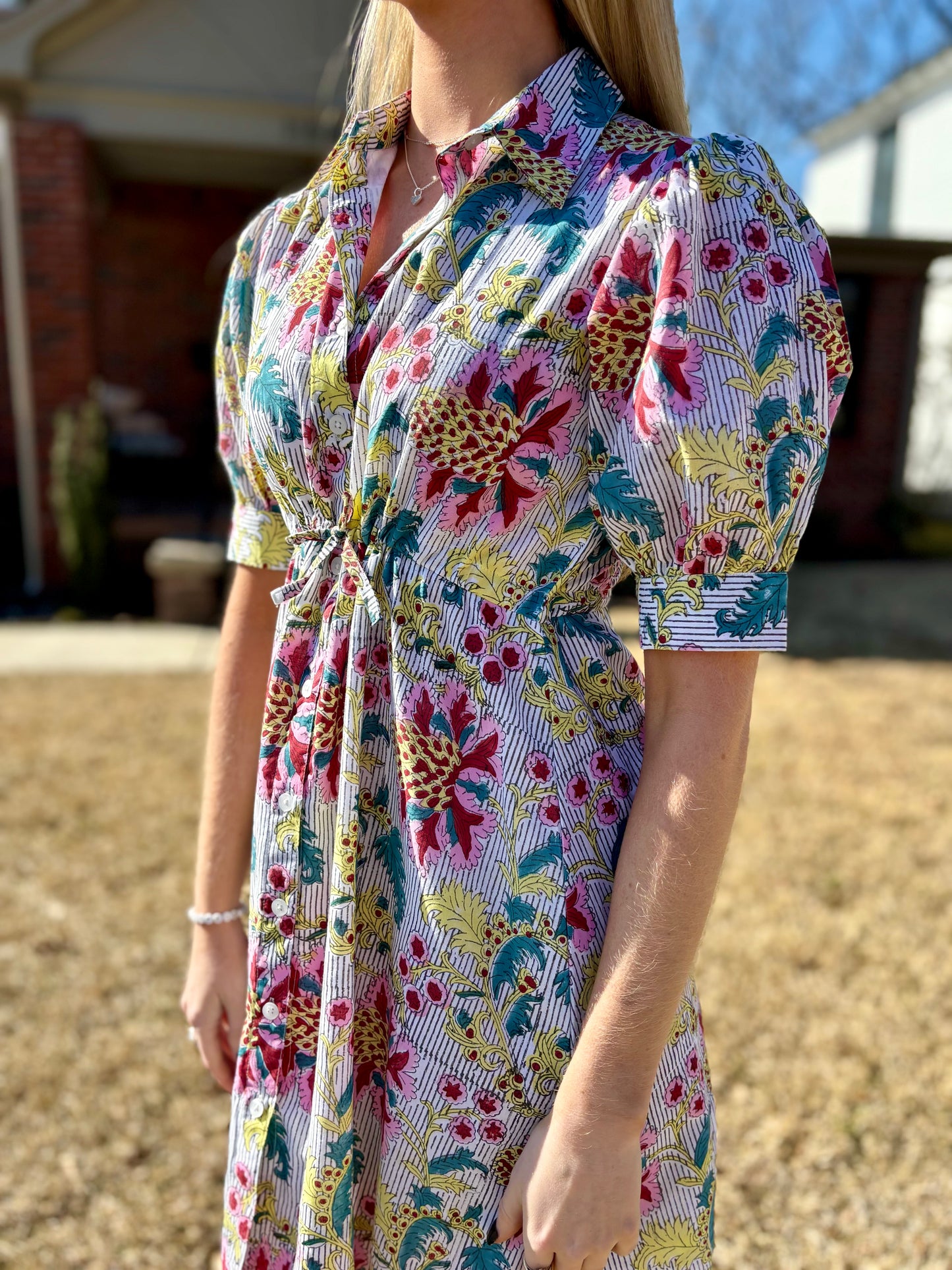 Mary Dress in Tropic