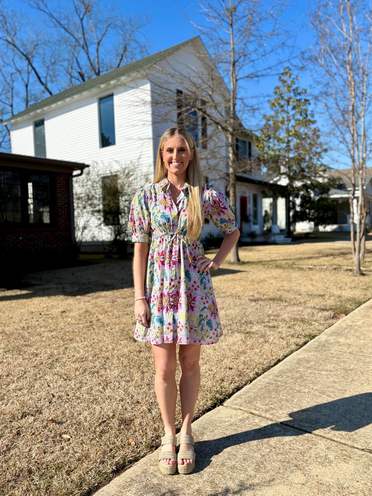 Mary Dress in Tropic