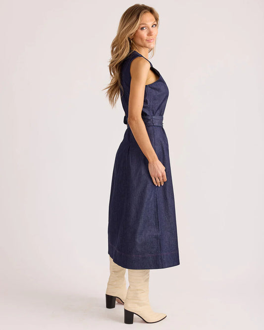 Camille Dress In Ink Blue