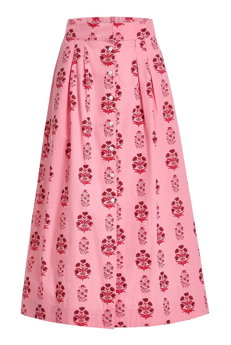 Scout Skirt in Scarlet Blossom