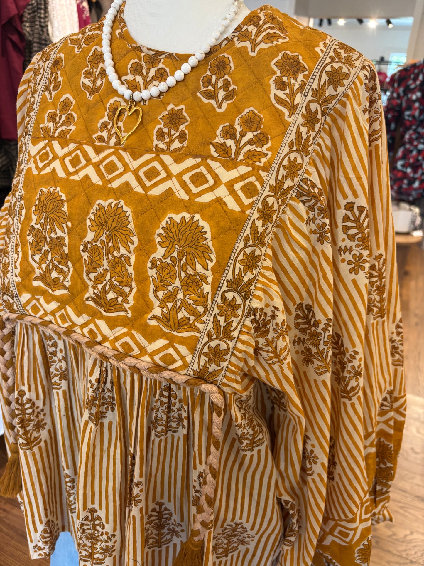 Alys Top in Mustard