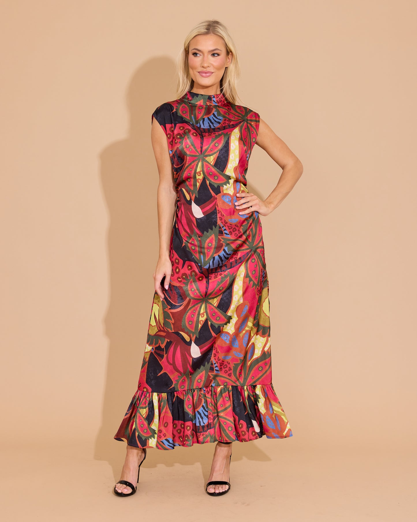 Estelle Dress in Jungle Floral