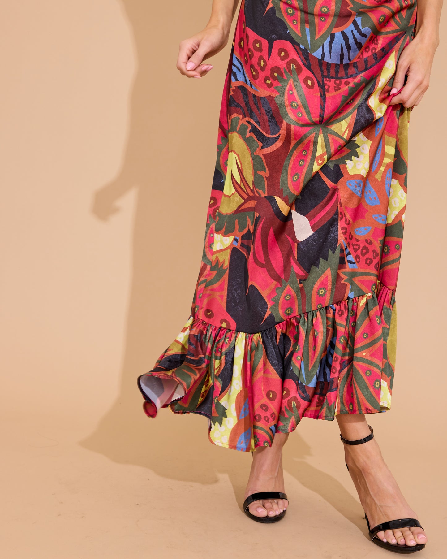 Estelle Dress in Jungle Floral