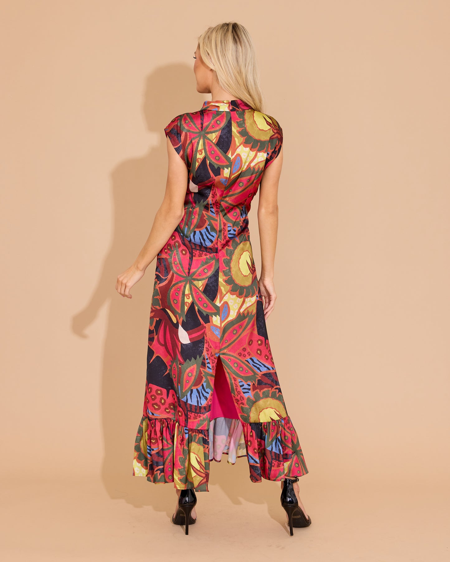 Estelle Dress in Jungle Floral