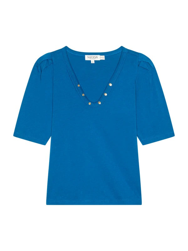 Nahal Top in Sapphire