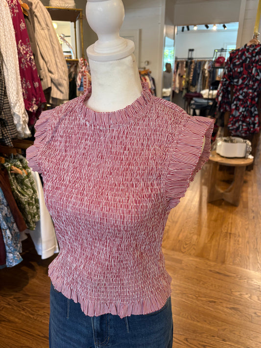 Candelaria Top in Red