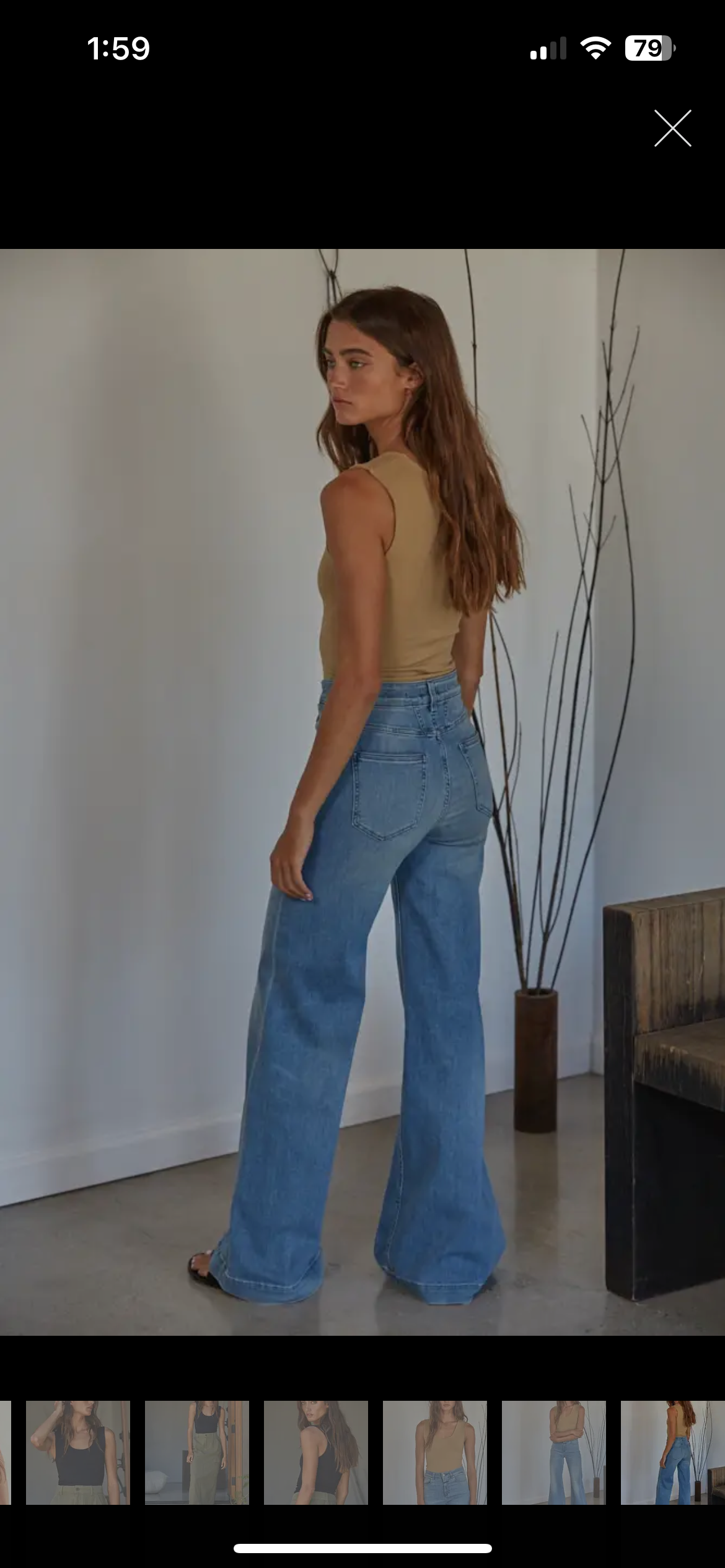 Double Layered Seamless Top in Light Taupe