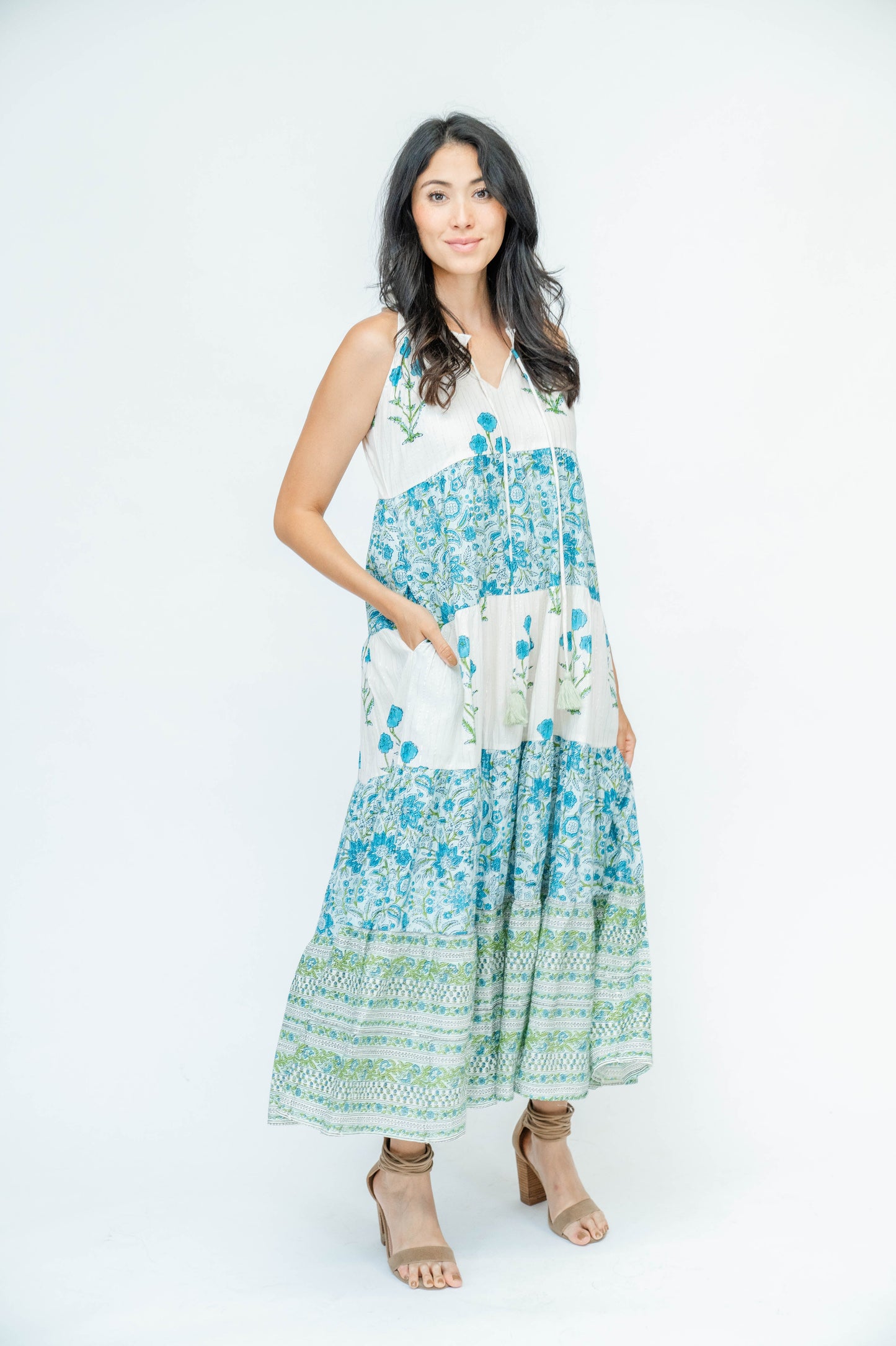 Eva Dress in Garden Grove