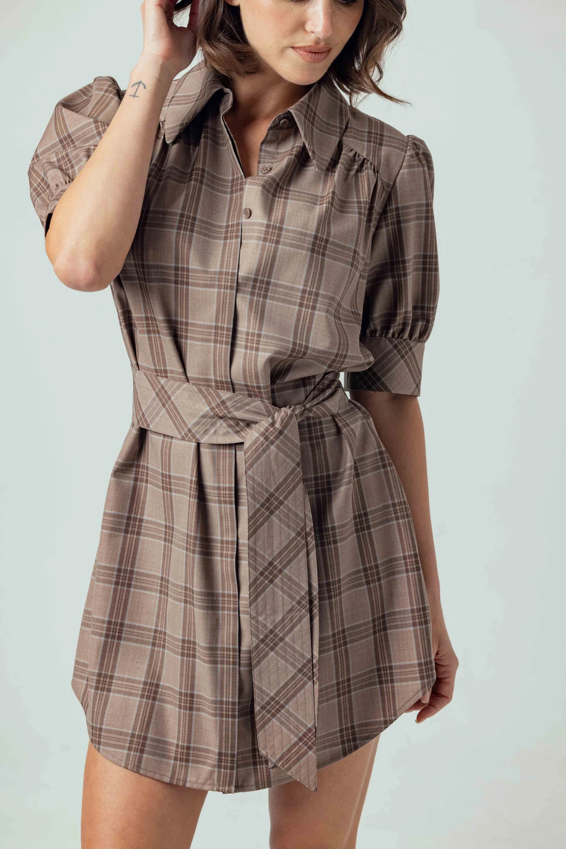 Kambry Dress in Mocha