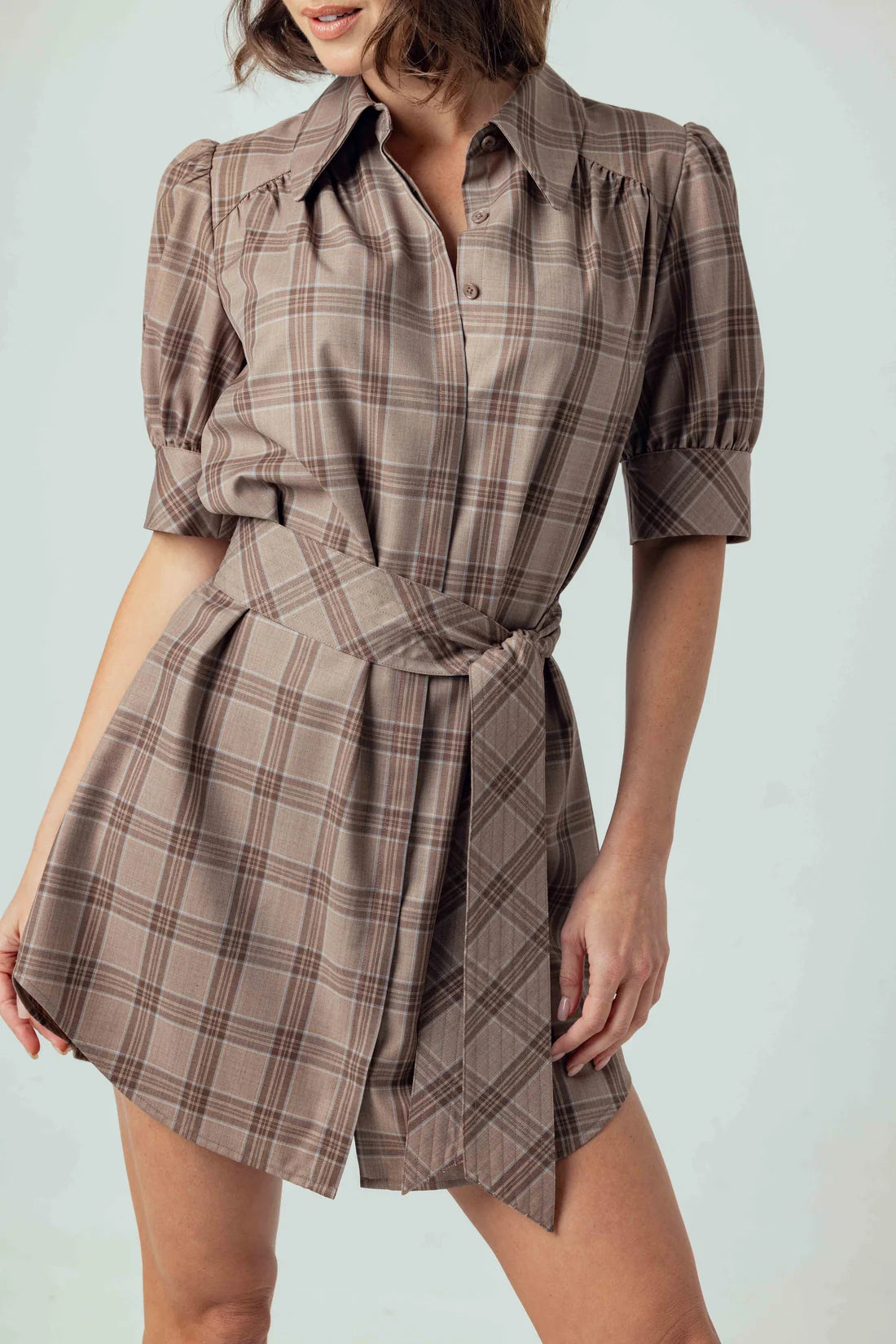 Kambry Dress in Mocha