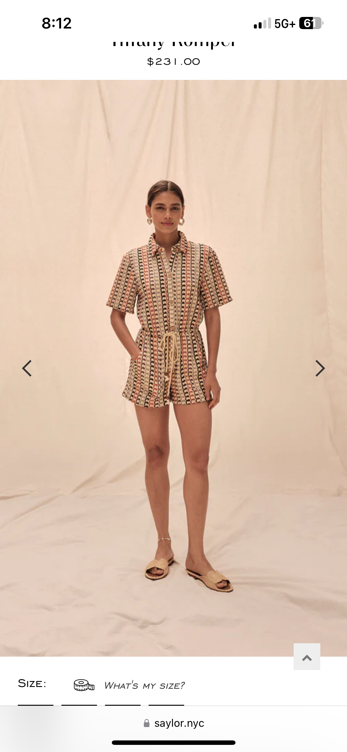 Tiffany Wave Knit Romper