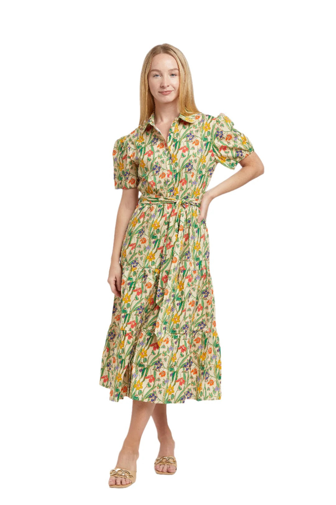 Chloe Dress in Garden Symphony