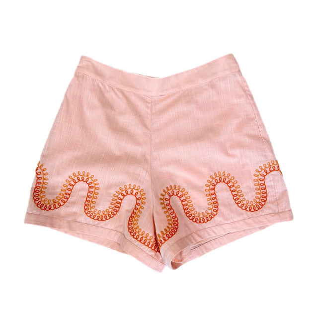 Lizzie Short in Peach Swirl