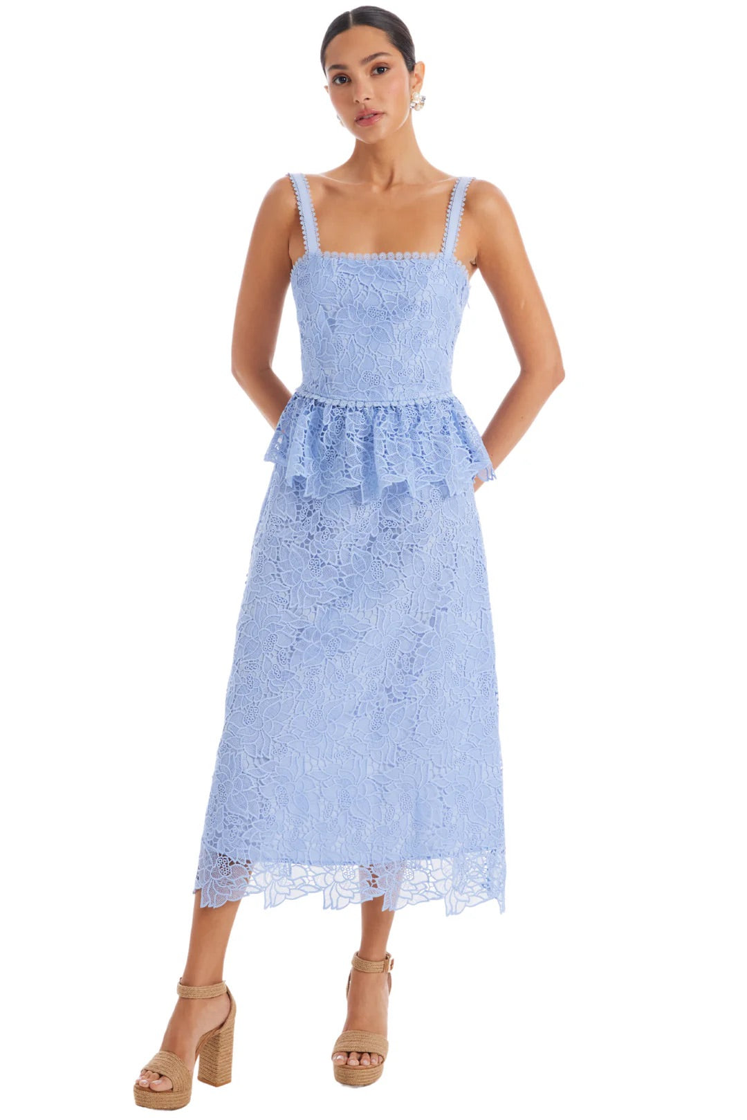 Gina Top in Blue Cashmere