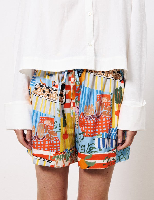 Annea Short in Marche Bleu