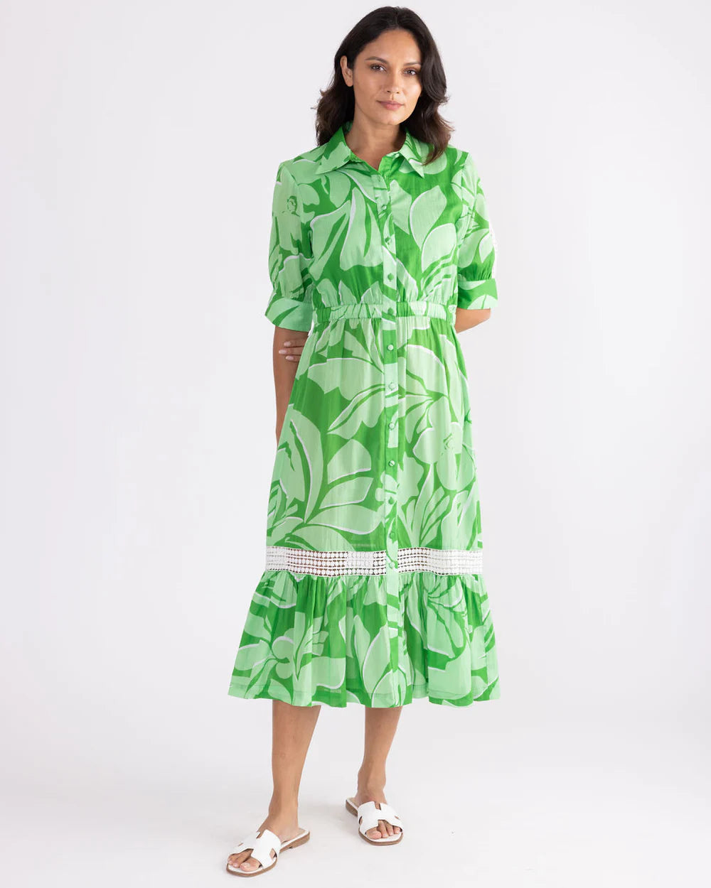 Hunter Dress in Monstera
