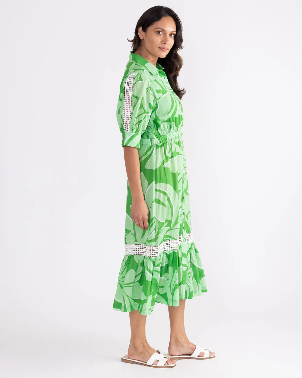 Hunter Dress in Monstera