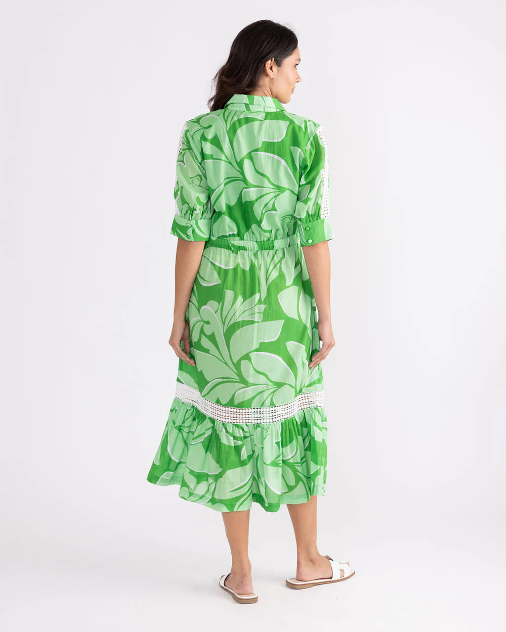 Hunter Dress in Monstera