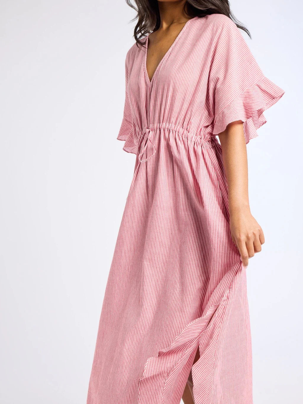 Eden Caftan in Tango Stripe
