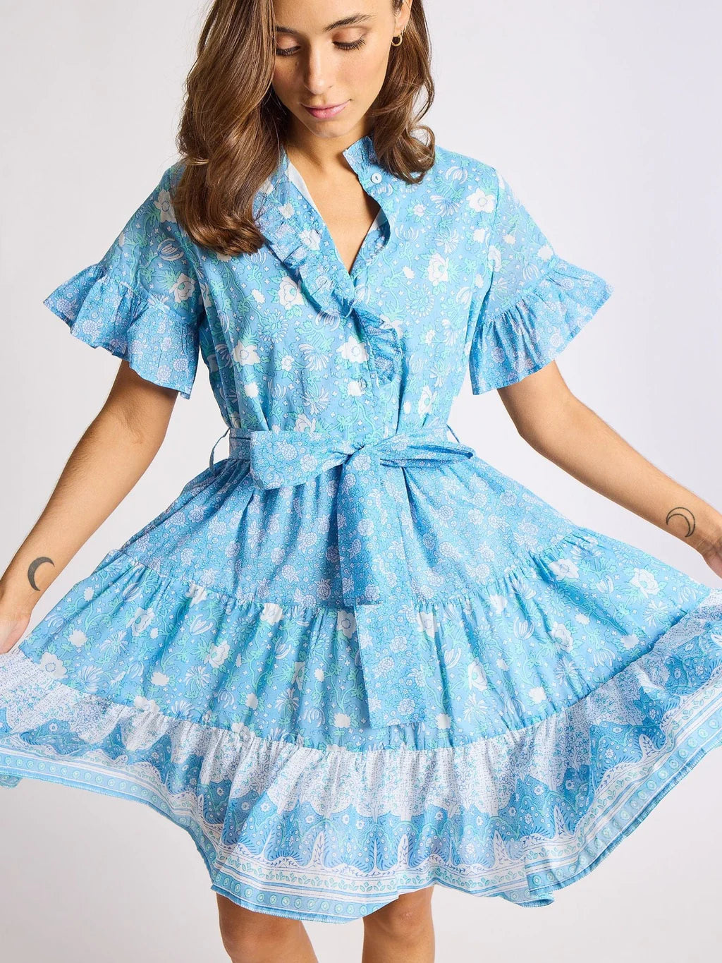 Violeta Dress in Charleston Floral