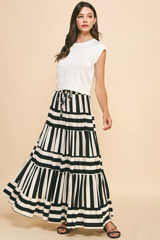 White Cap Sleeve Knit Top