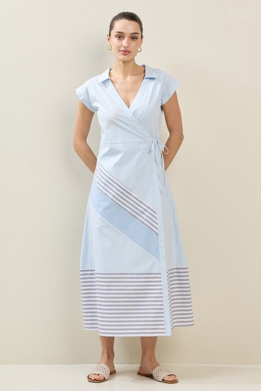 Multi Stripe Maxi Dress
