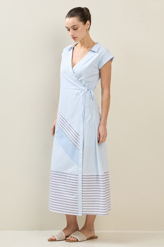 Multi Stripe Maxi Dress
