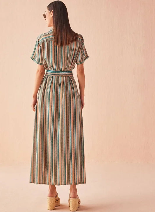 Amira Shirt Dress in Neea Tropic