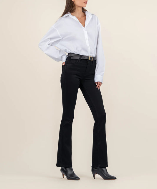 Natalie High Rise Fab Ab in Black