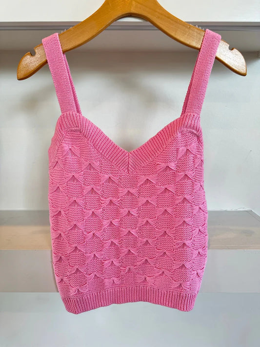 Sweetheart Tank in Candy Pink