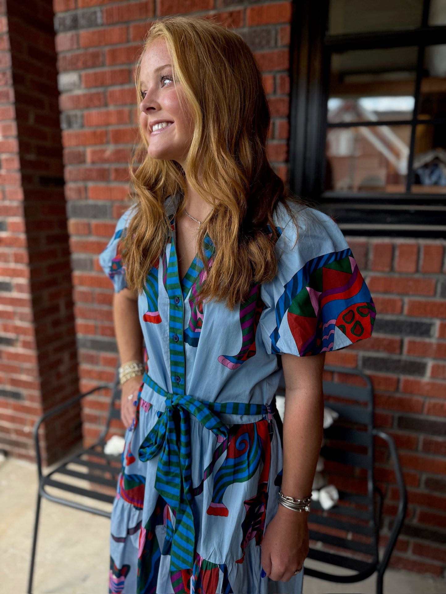 Dellla Dress in Cheetah Mirage