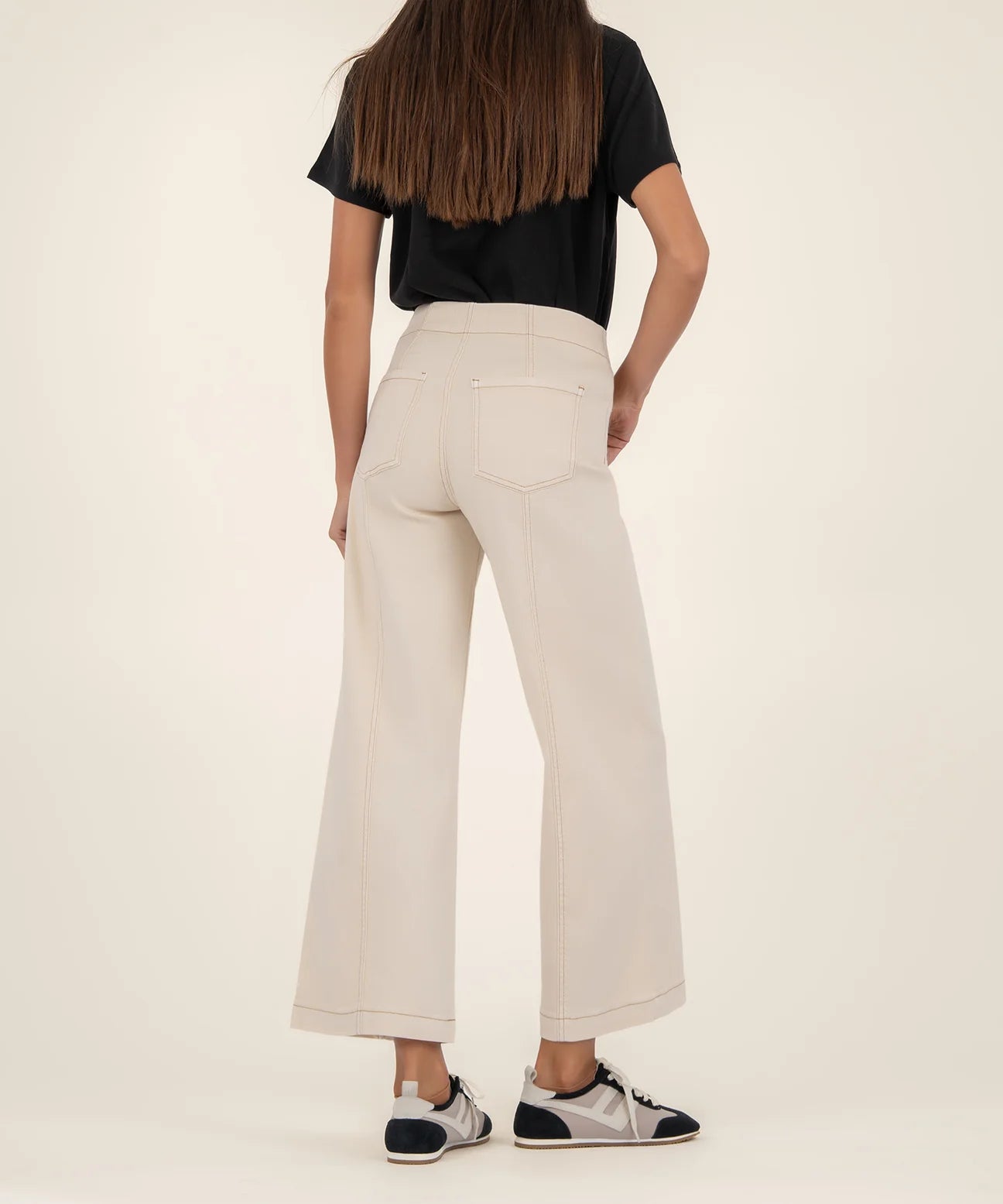 Meg High Rise Wide Leg Jean in Canvas