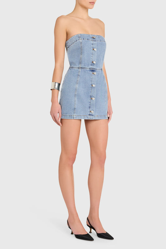 Scorpio Skort Romper in Destiny Wash