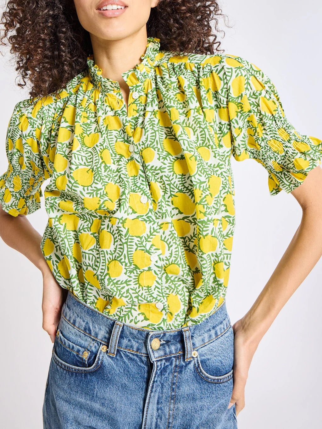 Marnie Top in Lemons