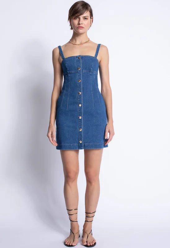 Rio Denim Mini Dress