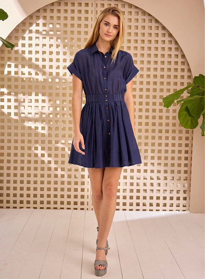 Howard Dress in Navy