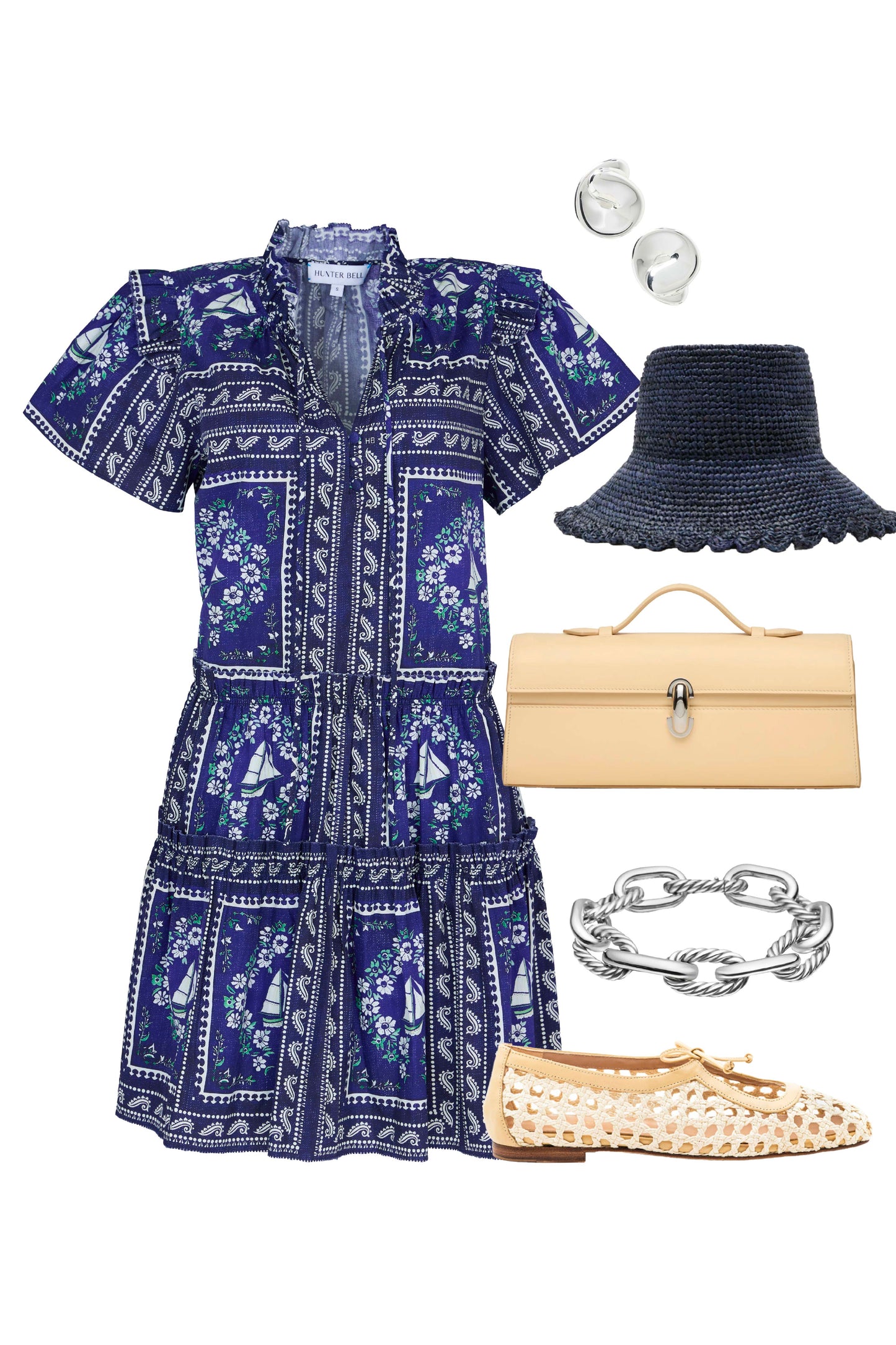 Merritt Dress in Bon Voyage