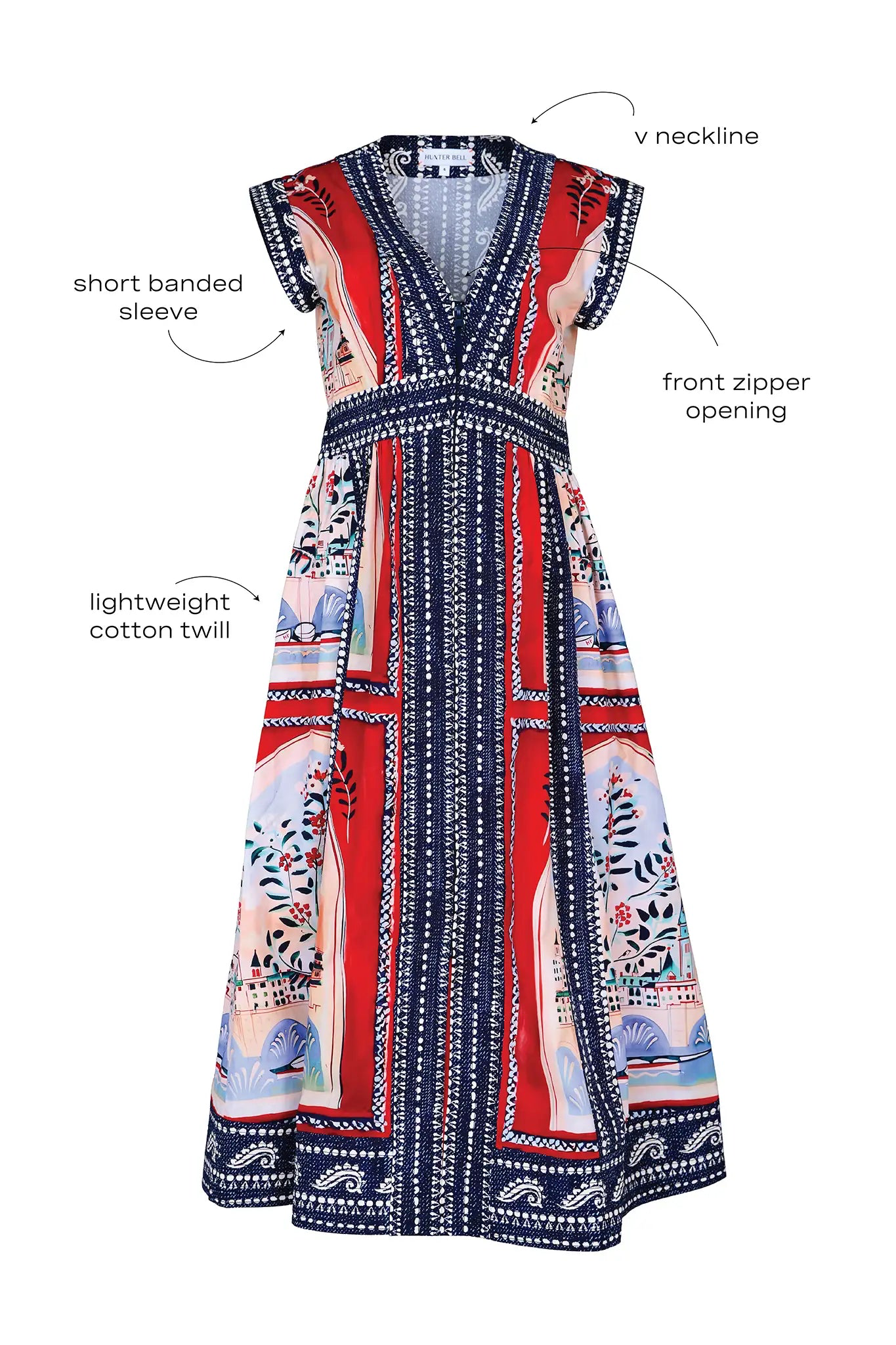 April Dress in Coastal Village