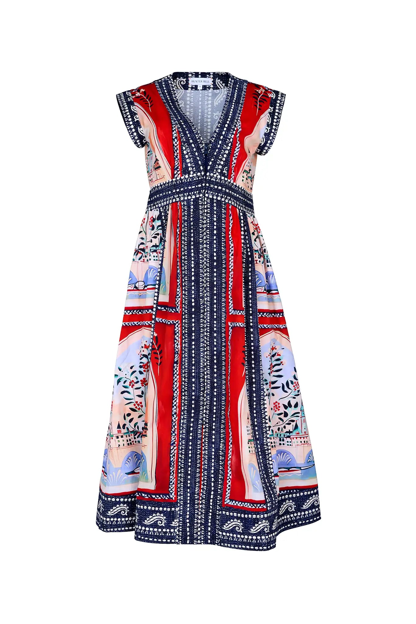 April Dress in Coastal Village