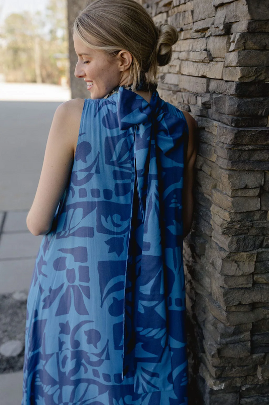 Charlie Maxi Dress Turquoise