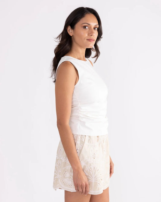 Jett Tank in White Washed