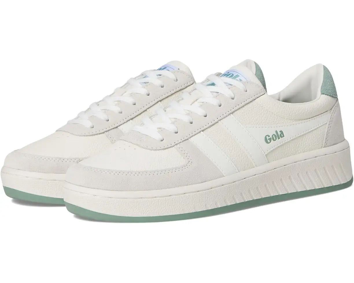 Grandslam Sneaker in White/White/Moonlight